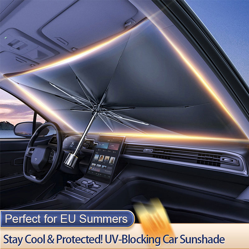 Car Sunshade Windshield Umbrella Foldable - Araba Güneşliği Şemsiye Ön Cam Güneş
