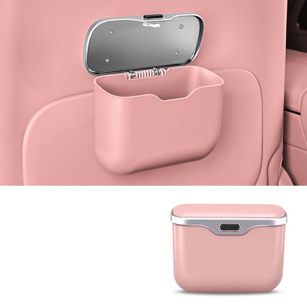 Waterproof Car Trash Can With Lid - Çok fonksiyonlu araba çöp kutusu kapaklı