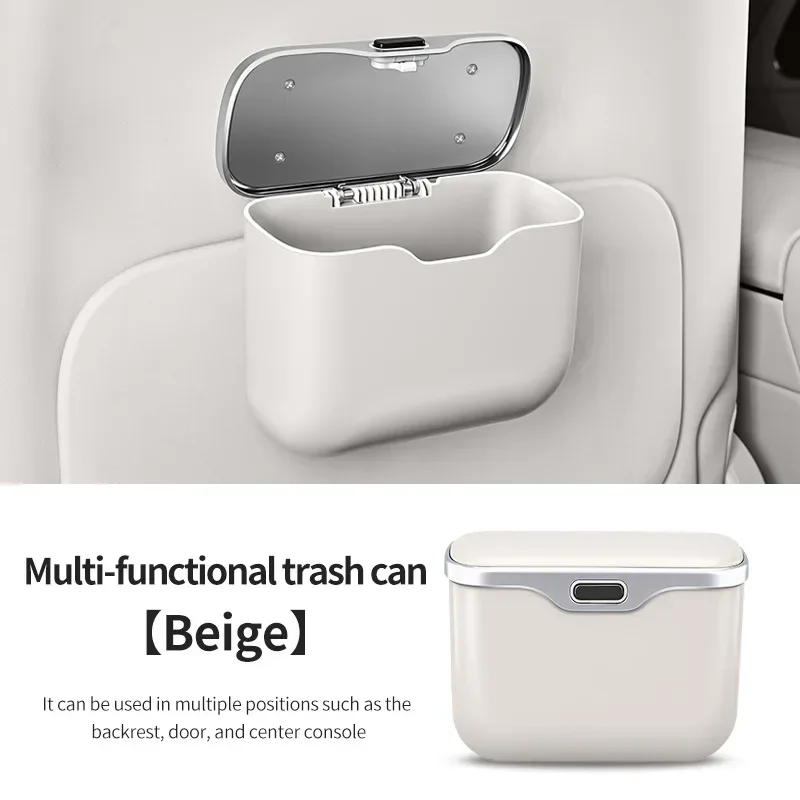 Araba için Taşınabilir, Asılab - Waterproof Car Trash Can With Lid incelemesi ve fiyatı