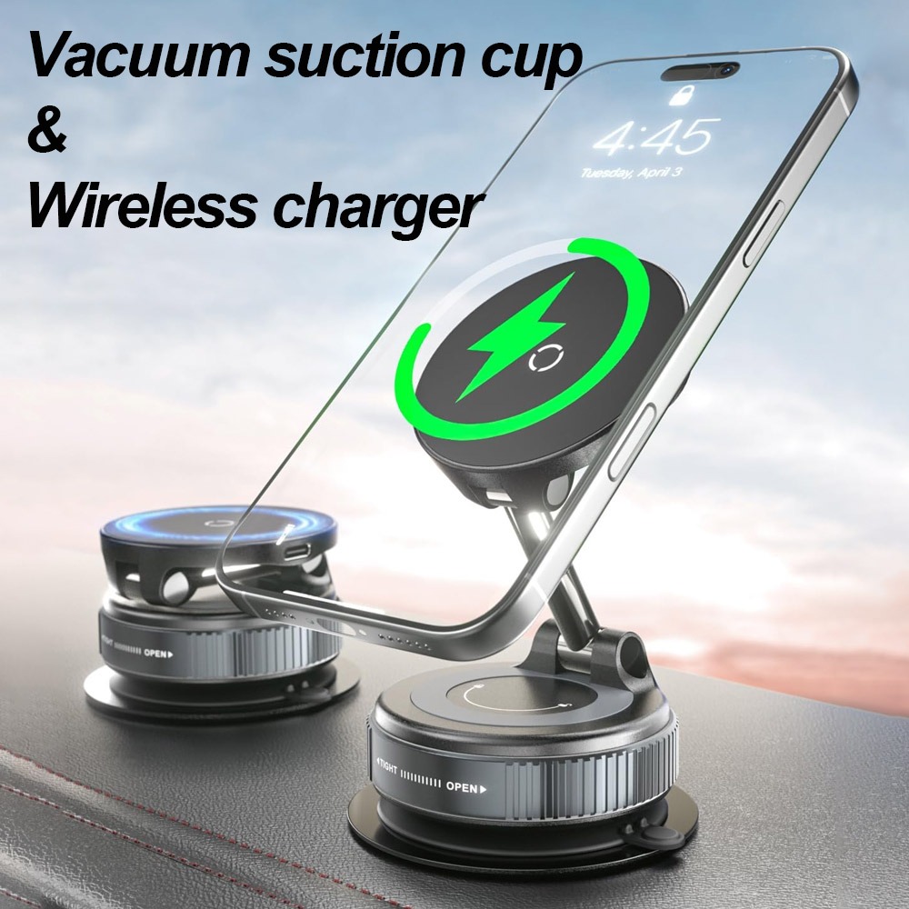 Araç Manyetik Kablosuz Şarj Ci - Wireless Car Charger Mount Fast Charging incelemesi ve fiyatı