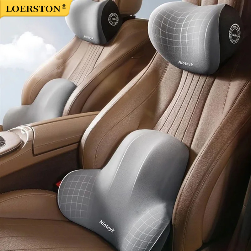 Bellek Köpük Araba Boyun Yastı - Memory Foam Car Neck Pillow Lumbar Support incelemesi ve fiyatı