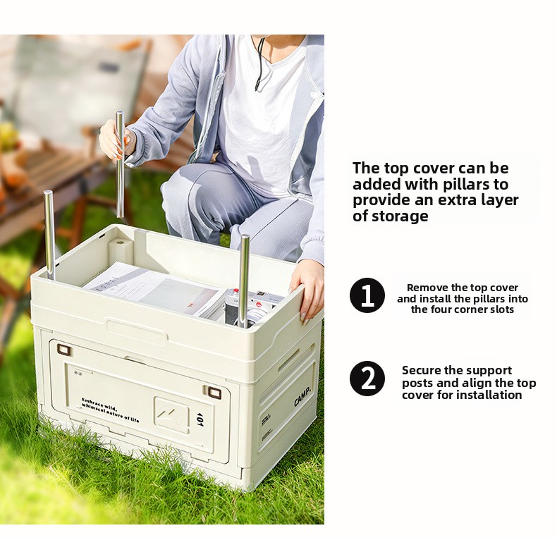Kamp Katlanır Saklama Kutusu A - Car Trunk Organizer Foldable Storage Box incelemesi ve fiyatı