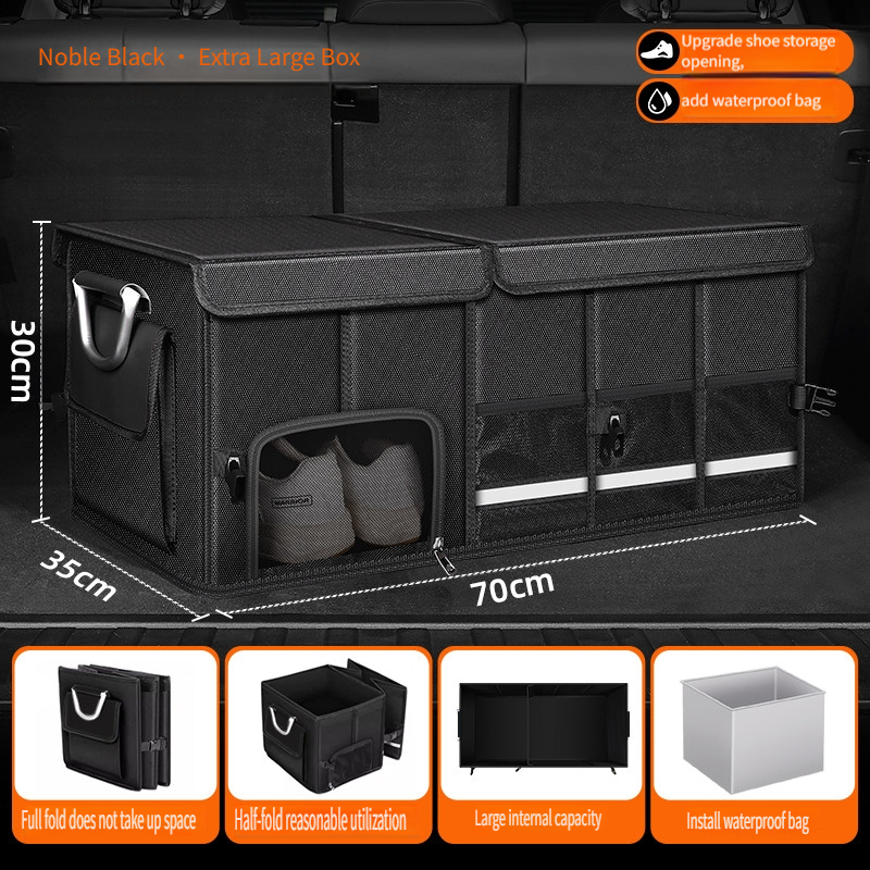 Su Geçirmez Katlanabilir 95L O - Car Trunk Organizer Foldable Storage Box incelemesi ve fiyatı