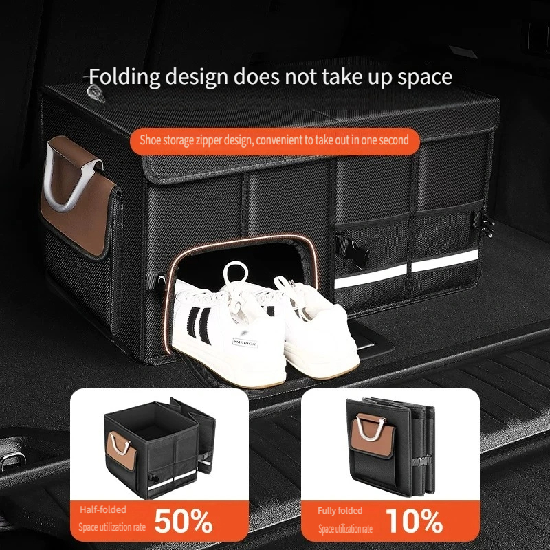 Su Geçirmez Katlanabilir 95L O - Car Trunk Organizer Foldable Storage Box incelemesi ve fiyatı