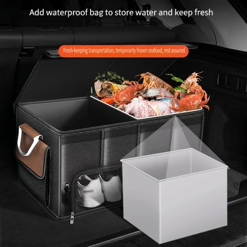 Su Geçirmez Katlanabilir 95L O - Car Trunk Organizer Foldable Storage Box incelemesi ve fiyatı