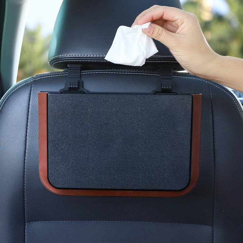 Araba çöp kutusu asılı katlanı - Waterproof Car Trash Can With Lid incelemesi ve fiyatı